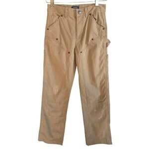 Polo Ralph Lauren  Cargo Pants Boys 12 Khaki Distressed 26x27" 100% Cotton